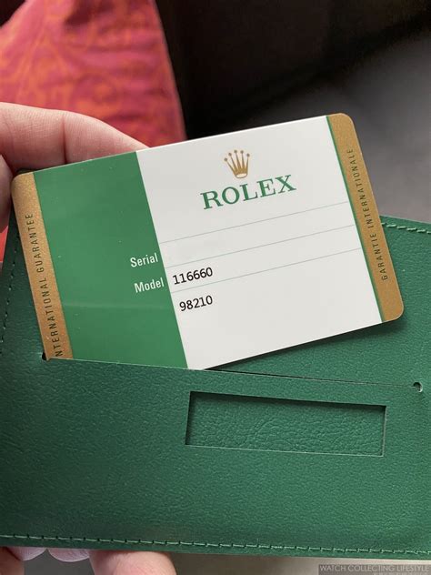 rolex papier|rolex card of authenticity.